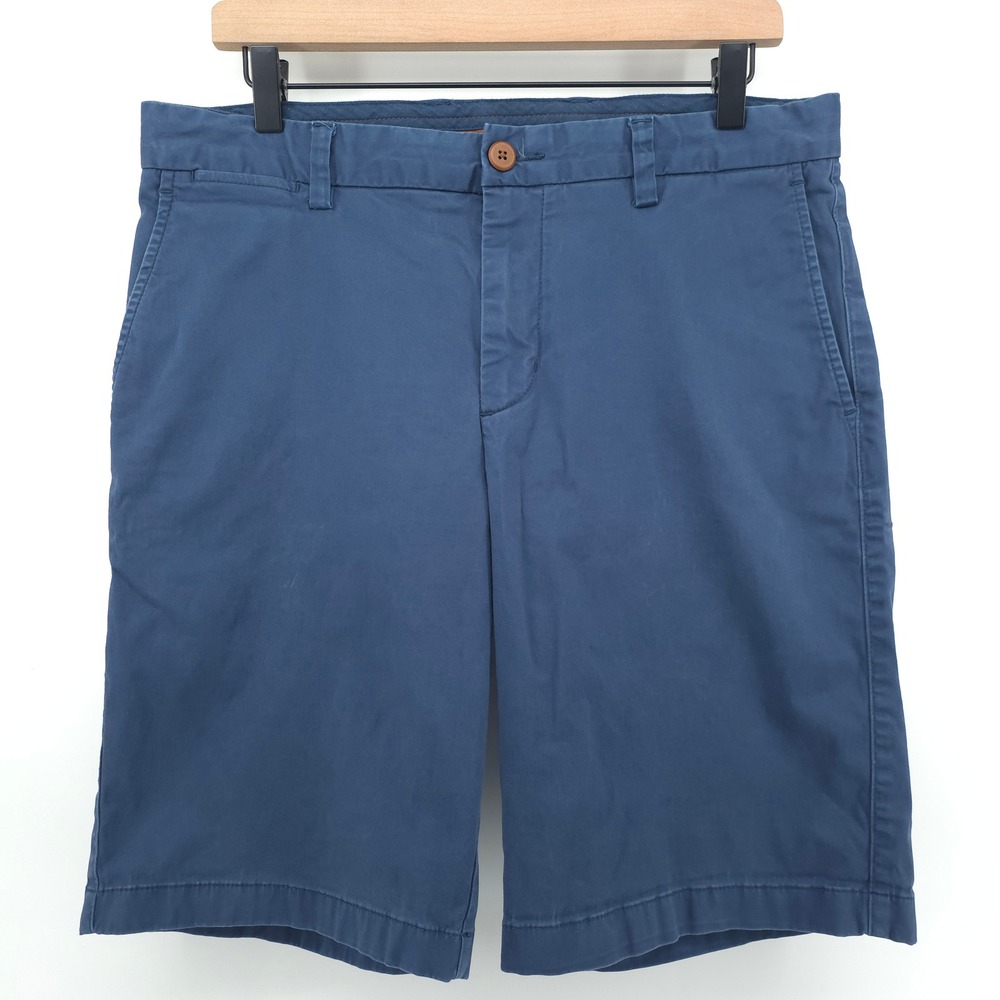 Tommy Bahama Chino Mens Shorts 34 Blue Coastal Summer Casual
